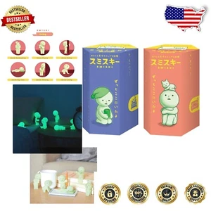 Surprise Smiski Glow in the Dark Mini Figurines - Bed + Living Series Pack - Picture 1 of 10