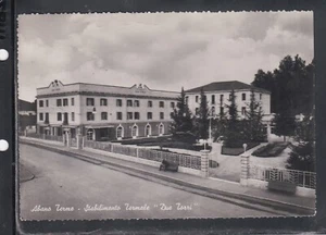 Cartolina Abano Terme Stabilimento Termale Due Torri EE573 - Foto 1 di 1