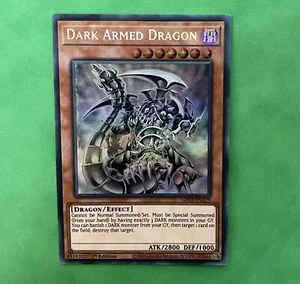 Yu-Gi-Oh! Dark Armed Dragon GFP2-EN179 Ghost Raro 1a Edición Como Nuevo - Imagen 1 de 7