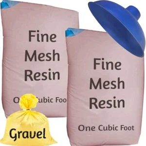 Fine Mesh Iron Pro Water Softener Refill Kit - 2 cu ft (64k) with funnel - Picture 1 of 1