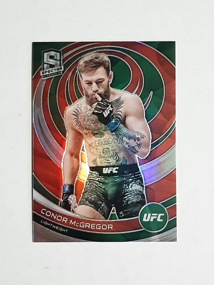 2023 Panini Chronicles Spectra UFC Conor Mcgregor Green/25 *See Pics/Details* - Image 1 of 4