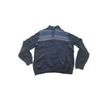 Vintage Chaps by Ralph Lauren Sweater Blue Mens Size M Pullover Long Sleeve