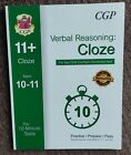 CGP11+ VR: Cloze Ages 10-11 (For the CEM test.) The 10-Minute Tests.