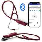 Stéthoscope numérique CORE Bluetooth électronique sans fil 40 fois vin rouge
