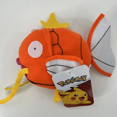 Magikarp Pokémon Nintendo 6" Peluche de Bolsillo Fábrica Animal Suave Muñeca 2023 ¡NUEVO! Foto 1 de 4
