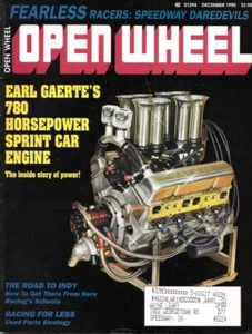Open Wheel Magazine December 1990 Wayne Leary’s Copy Please Read Description - Imagen 1 de 1