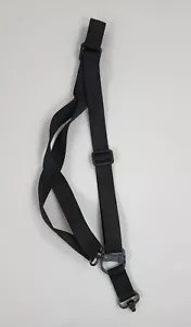 Tactical 2 Point Sling Multi Mission 1.25" Black Quick Detach QD Swivels Metal - Picture 1 of 6