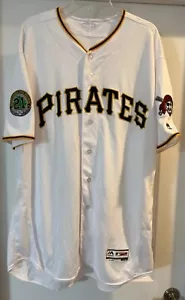 Authentic Pittsburgh Pirates jersey with Clemente patch size 52 Blank NEW - Picture 1 of 1
