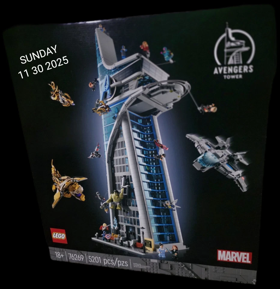 LEGO Marvel Avengers: Avengers Tower - Kit de construcción de 5201 piezas [LEGO, #76269] Foto 1 de 3