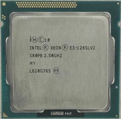 Intel Xeon E3-1265L V2 LGA1155 CPU Processer Quad-Core 2.5GHz 8M - Image 1 of 2