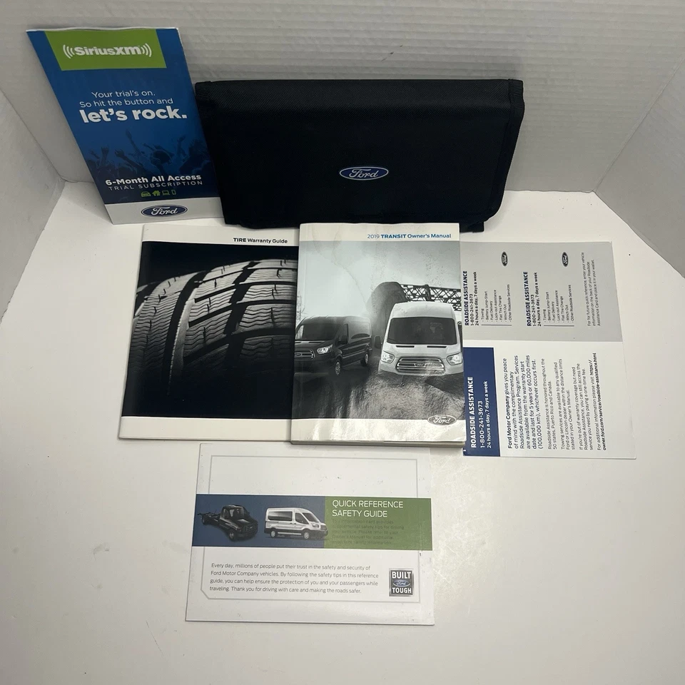 2019 Ford Transit Owners Manual With Case  - Image 1 of 1