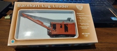 IHC BARNHART LOG LOADER. HO SCALE. Alamagordo Lumber #1 In Series. - Image 1 of 4