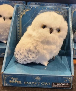 Universal Studios Harry Potter Hedwig Schneeeule Schulter Plüsch Sound & Bewegung - Bild 1 von 1