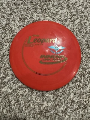 Team Innova Stamp Pro Leopard Cherry Red 170g New Great Thrower - Image 1 of 4