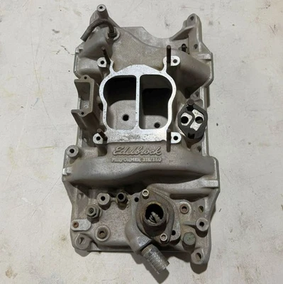 Edelbrock Performer 318 340 360 Aluminum Intake Manifold 3776 Dart Duster - Image 1 of 4