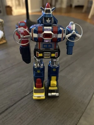 "Figura de robot transformador Voltron Dairugger GB-73 1982 6"" Japón Die-Cast Bandai" Foto 1 de 2