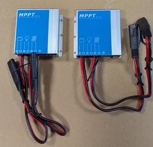 2xSolarladeregler MPPT SMR-MPPT1050 - 10A, 12/24V, IP67 Weidezaun 150W - Bild 1 von 4