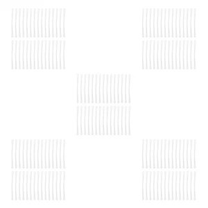  Set of 5 Luggage Tag Straps Transparent Worm Loops Clear Identification Card - Bild 1 von 12