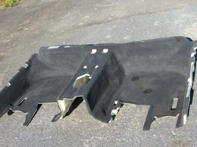 BMW F06 M6 2013-2019 serie 6 gran cupé alfombrilla revestimiento piso trasero fabricante de equipos originales 17615 A Foto 1 de 4