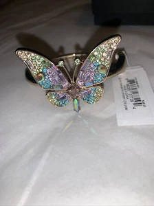 Pulsera Betsey Johnson Blooming Betsey Mariposa Declaración Nueva con Etiquetas $68 - Imagen 1 de 5