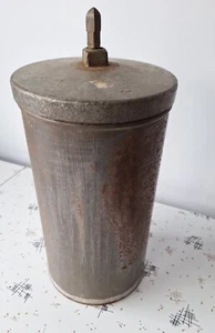 Piezas para heladera manual de metal vintage - Imagen 1 de 8