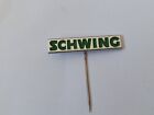 SCHWING concrete pumps, truck mixer, German  machines company vintage pin badge
