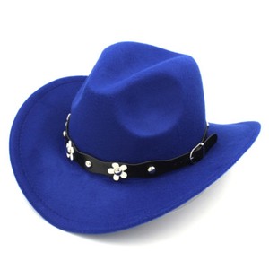 Cowboy Hat Blue Women's Cowgirl for 