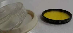a Yellow-18 LZOS 40.5x0.5mm Vintage Light Filter 40.5mm mount of lens 1170 - Picture 1 of 2