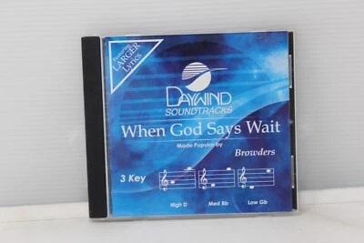 When God Says Wait - The Browders (CD) - Used - Image 1 of 3