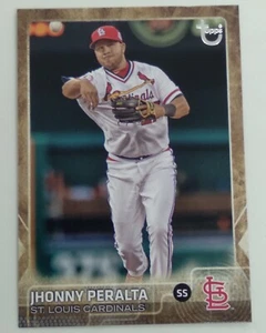 2015 Topps Update Baseball Throwback #311 Jhonny Peralta EXCELLENT/NEAR MINT - Picture 1 of 2