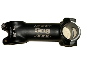 Felt ST Stem bicycle 100mm 31.8mm 1 1/8” black +/-7 degrees 6061AL Threadless - Picture 1 of 12