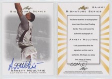 2012 Leaf Signature Series Arnett Moultrie #BA-AM1 Rookie Auto RC
