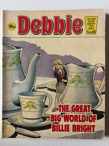 Vintage Debbie Comic #48 Cover The Great Big World Of Billie Bright 279 - Imagen 1 de 2