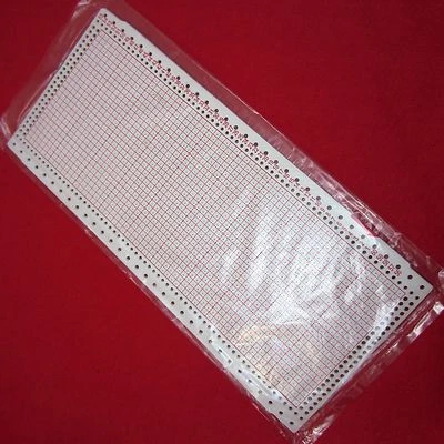 NEU 10 Lochkarten blanco 24` Rapport - Brother Toyota Novaknit-B Strickmaschinen