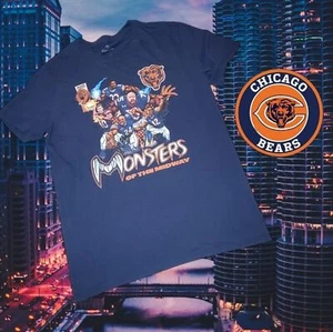 Fanatics Damen NFL Chicago Bears "Monsters of Midway" Comic T-Shirt M - Bild 1 von 6