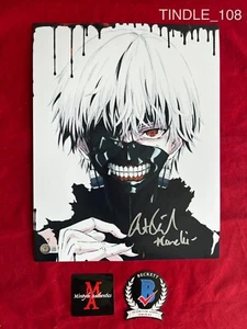 Austin Tindle foto autografata firmata 11x14 Tokyo Ghoul Beckett COA anime - Foto 1 di 1