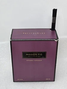 Pottery Barn Mission Fig Diffuser 9.7 Oz Scented Home Fragrance Set Reed Sticks - Picture 1 of 2