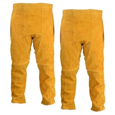 2 pezzi di abbigliamento da lavoro per artigiani saldatori, realizzati in