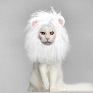 Lion Mane for Cats, Funny Halloween Costume for Cats, Snoods for Cats