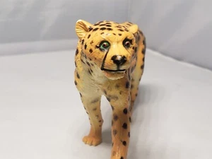 Cheetah Animal Figure Realistic Toy Wildlife AAA Large 7.5" Hard Rubber - Picture 1 of 12