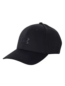 Under Armour Men's Branded Lockup Adjustable Baseball Cap, Black - Picture 1 of 7