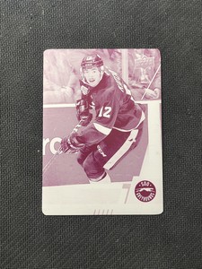 2017-18 UPPER DECK CHL BORIS KATCHOUK PRE-ROOKIE PRINTING PLATE MAGENTA #ed 1/1