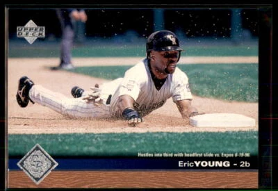 1997 Upper Deck Eric Young #55 Colorado Rockies - Image 1 of 2