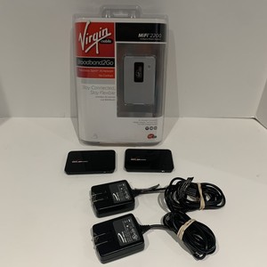 Verizon Novatel Wireless 4G LTE Mobile Hotspot MiFi 2200 + Virgin Mobile Tested