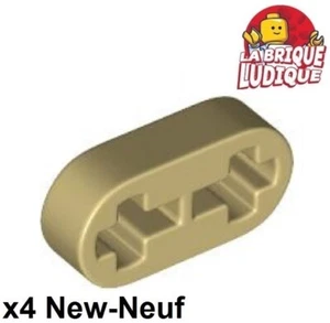 LEGO Technic 4x Stange Balken Liftarm 1x2 Thin Slim Beige/Tan 41677 Neu - Picture 1 of 1