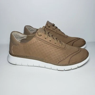 Zapatillas deportivas Vionic 355 Riley para mujer 6,5 marrón claro para caminar perforadas Foto 1 de 4