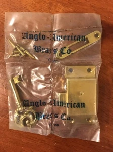 Solid Brass Large Surface Mounted Lock with Key - Picture 1 of 6
