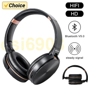 ⭐5.0 On Ear Kopfhörer Bluetooth Kabellos Stereo Bass Kopfhorer Kabellos Faltbare - Bild 1 von 12
