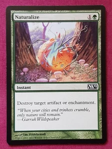 Magic The Gathering 2012 CORE SET M12 NATURALIZE green card MTG - Picture 1 of 2
