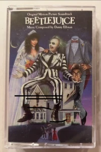 BEETLEJUICE Original Motion Picture Soundtrack (Cassette, 1988) DANNY ELFMAN - Picture 1 of 3